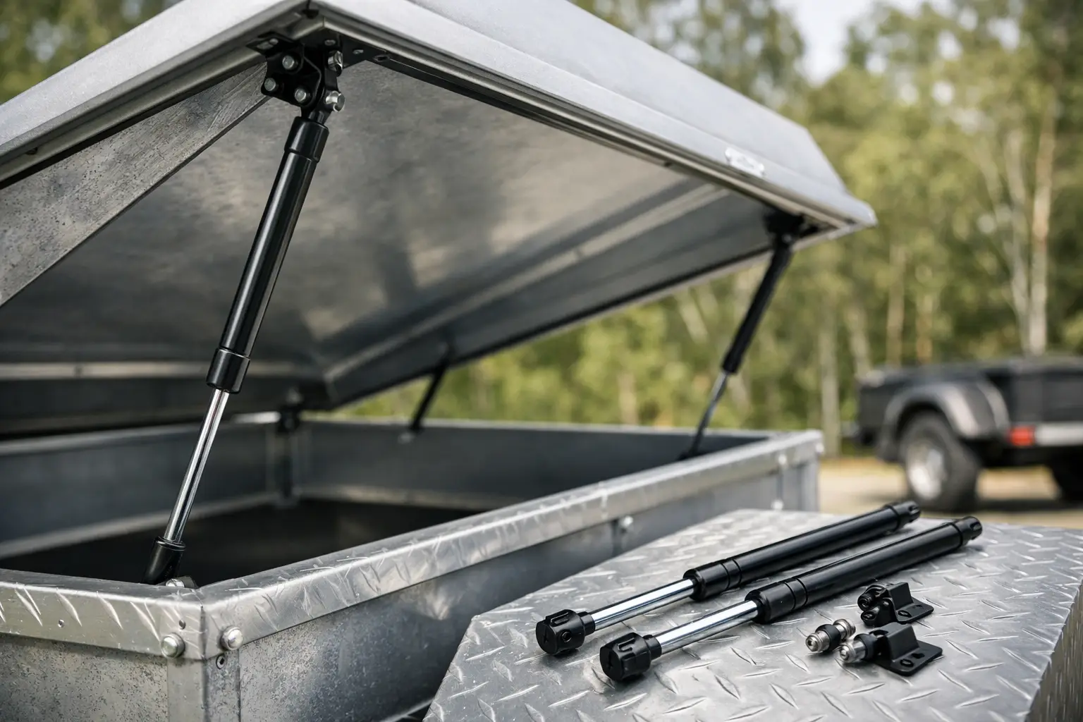 Choosing Trailer Lid Gas Struts