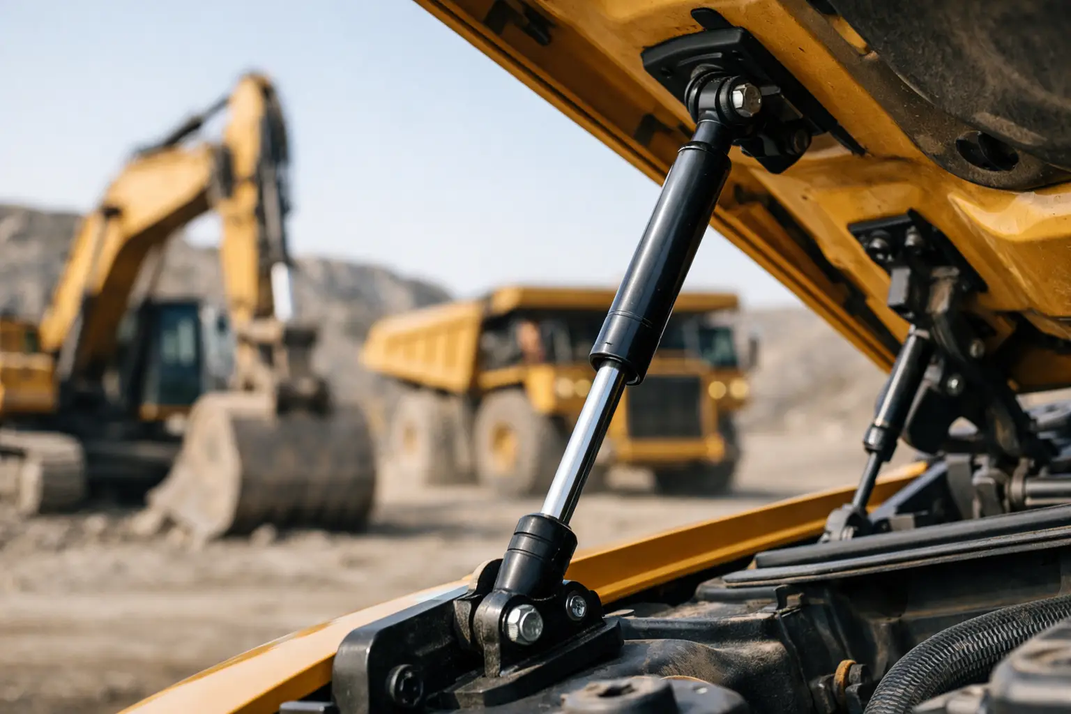 Mining Equipment Gas Struts That Last