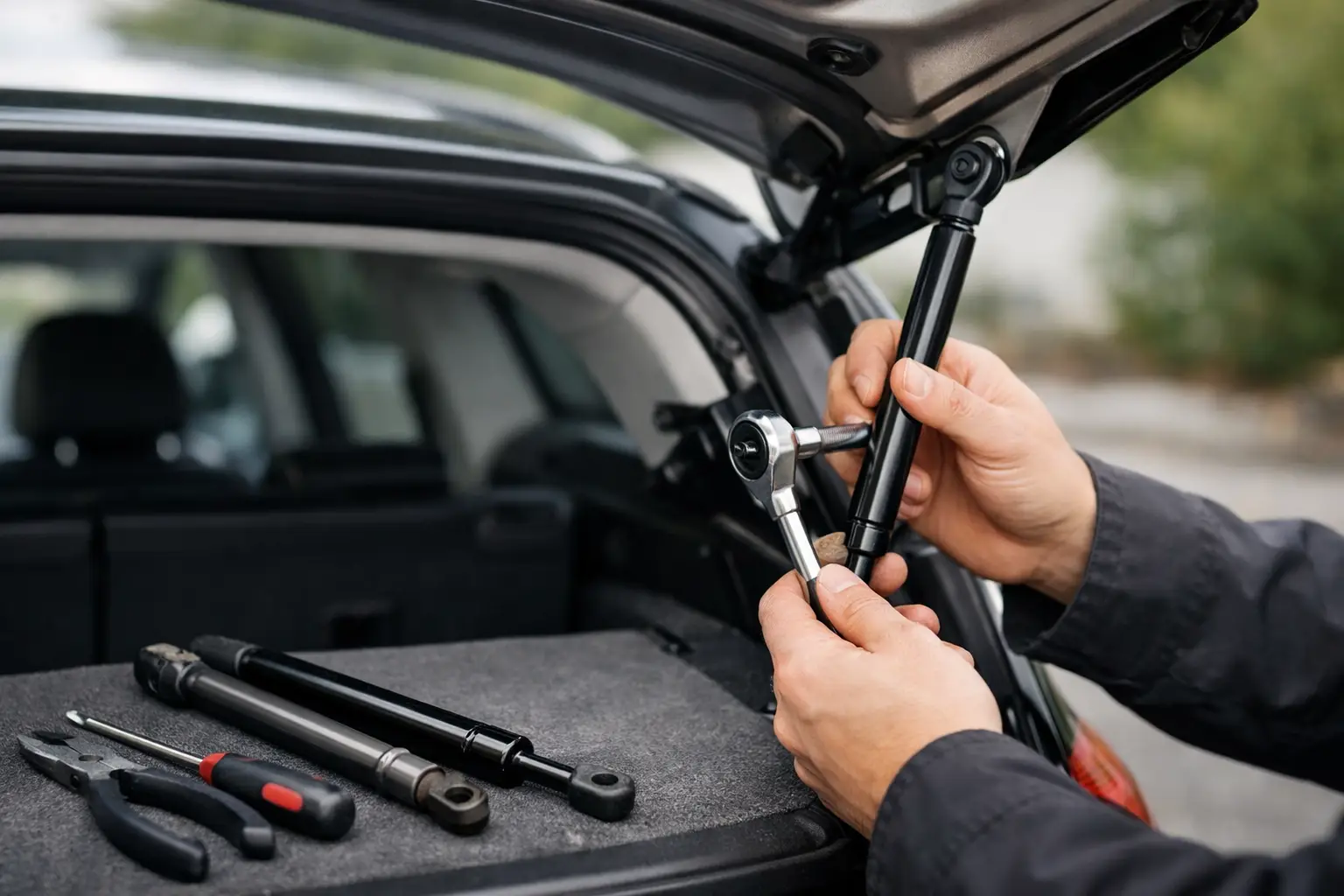 Tailgate Gas Strut Replacement Guide