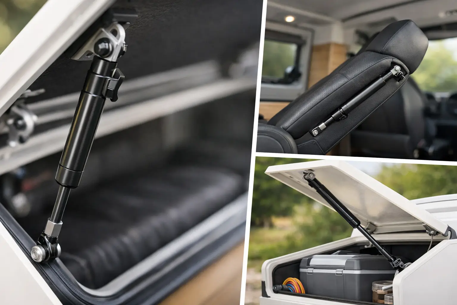 Locking Gas Struts: Where They Work Best