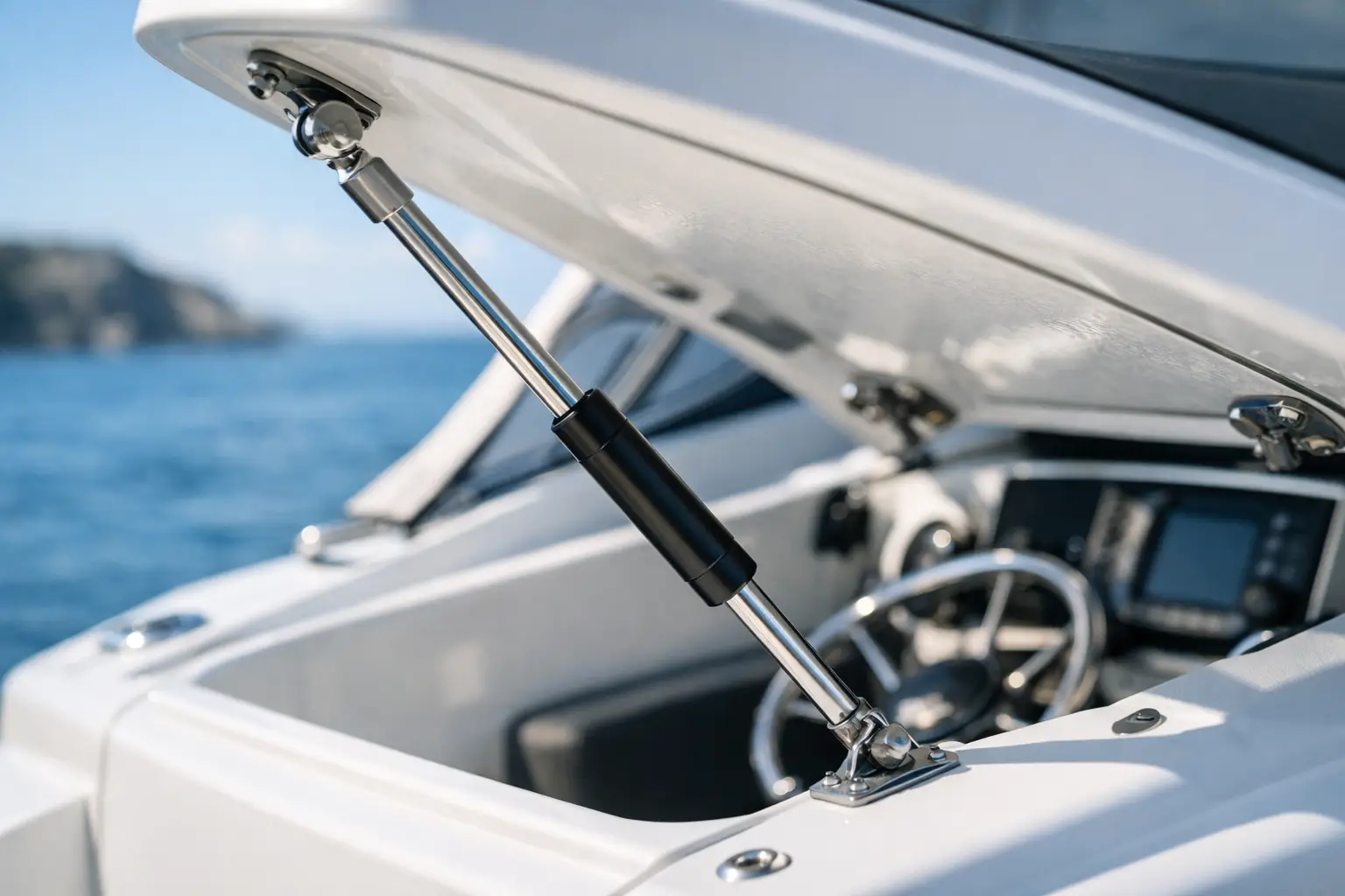 Marine Gas Strut Guide for Boats