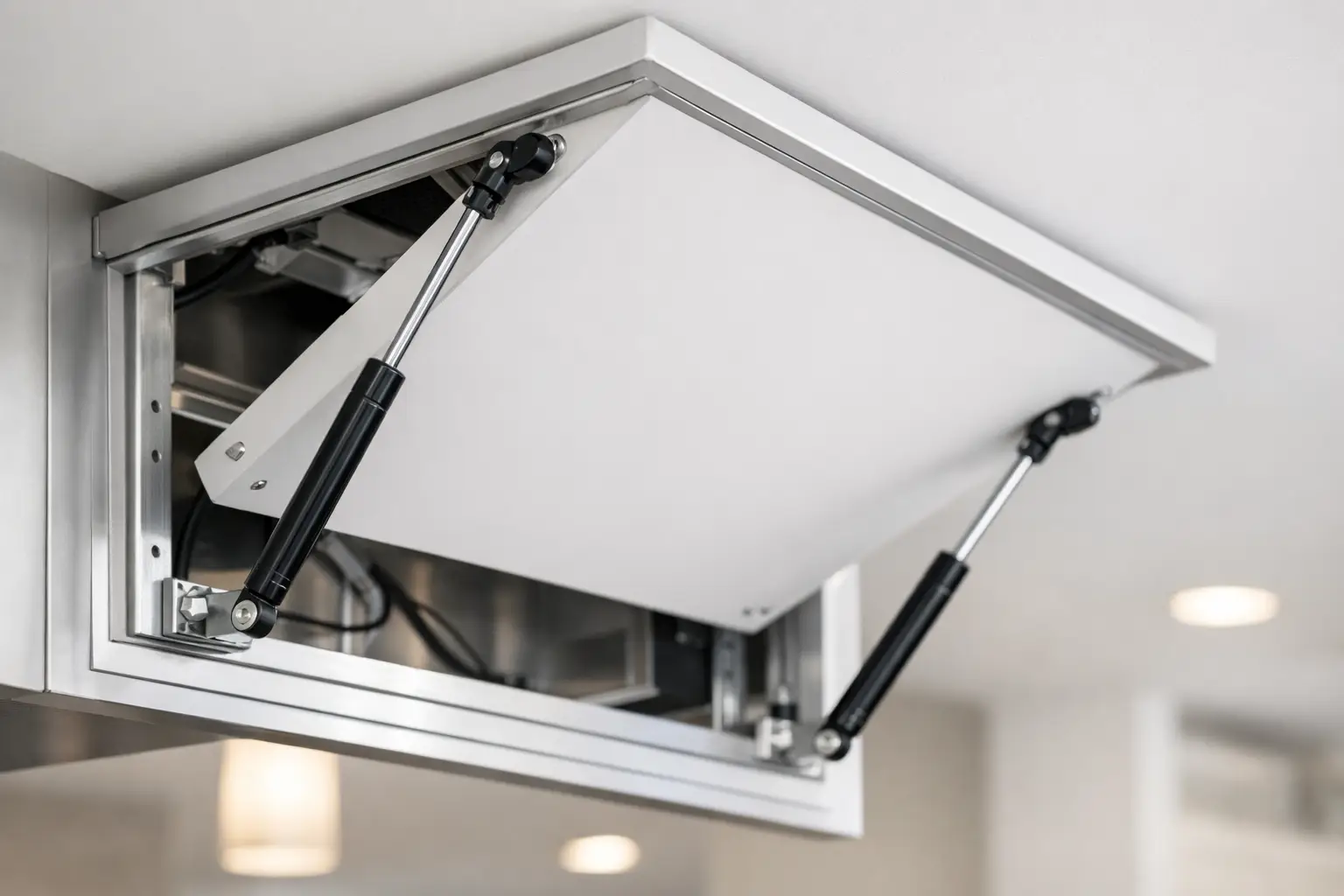 Choosing Gas Struts for Access Panels