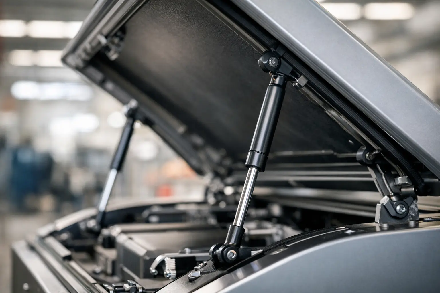 Choosing Gas Struts for Machinery Covers