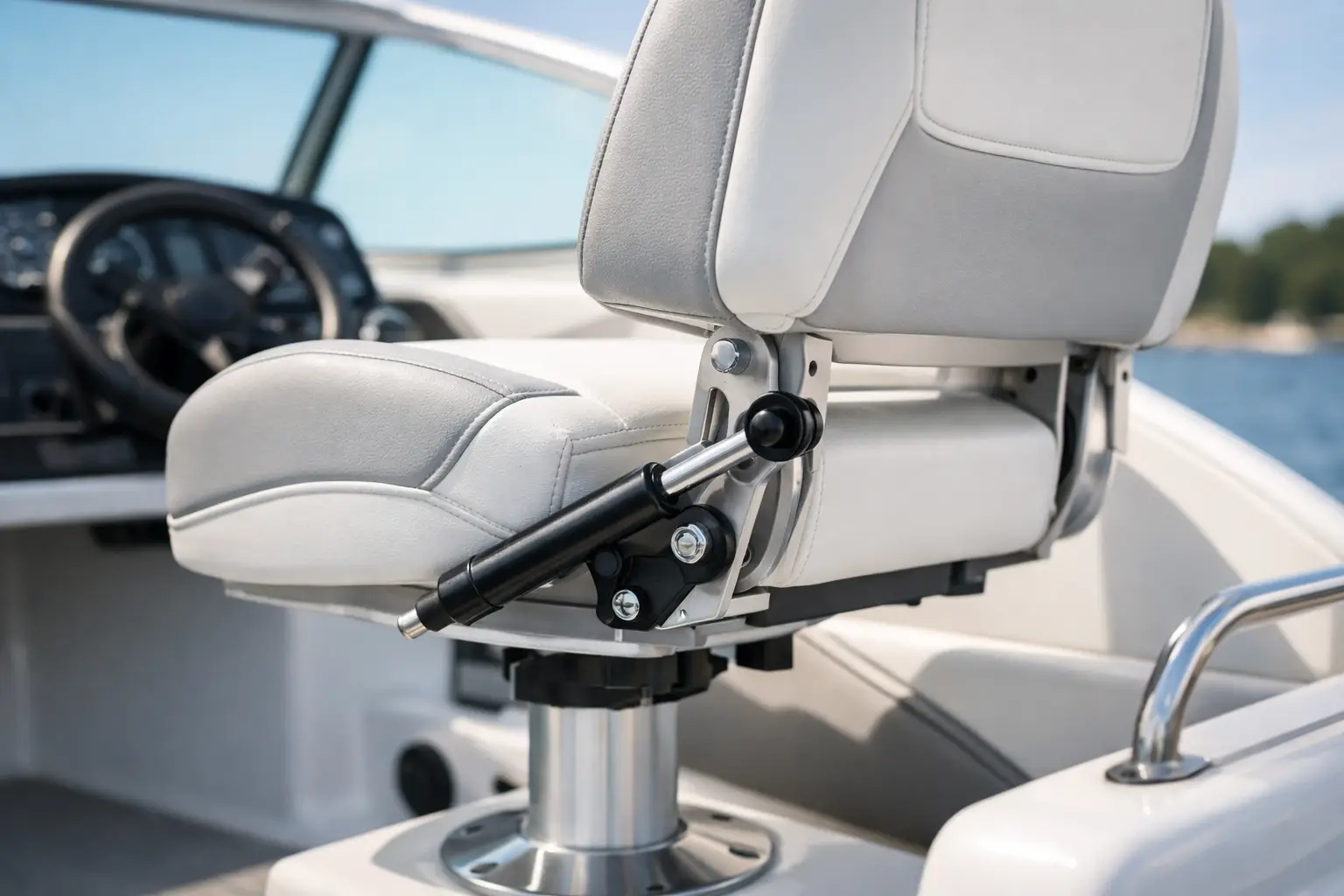 Choosing Gas Struts for Marine Seating Safely