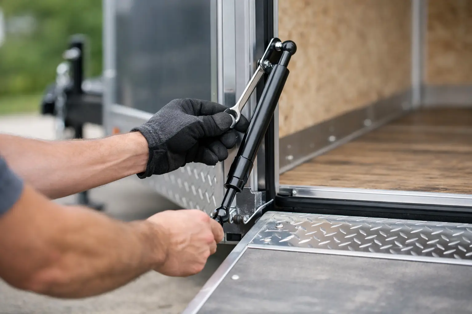 How to Fit Trailer Ramp Struts the Right Way