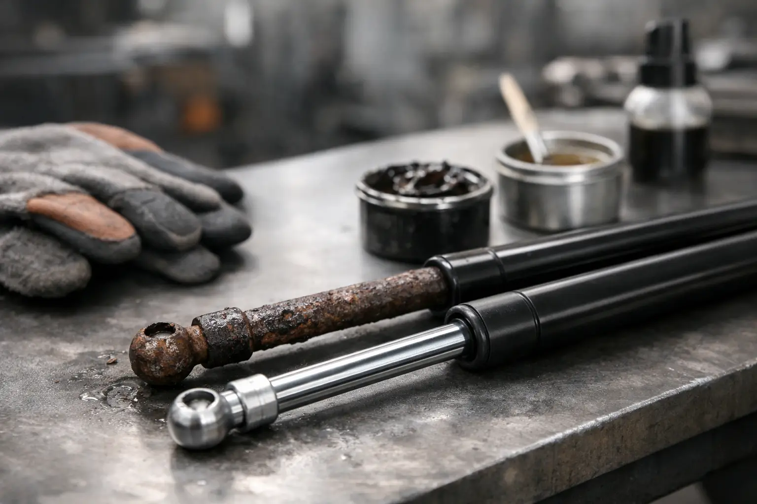 How to Prevent Gas Spring Corrosion at Work
