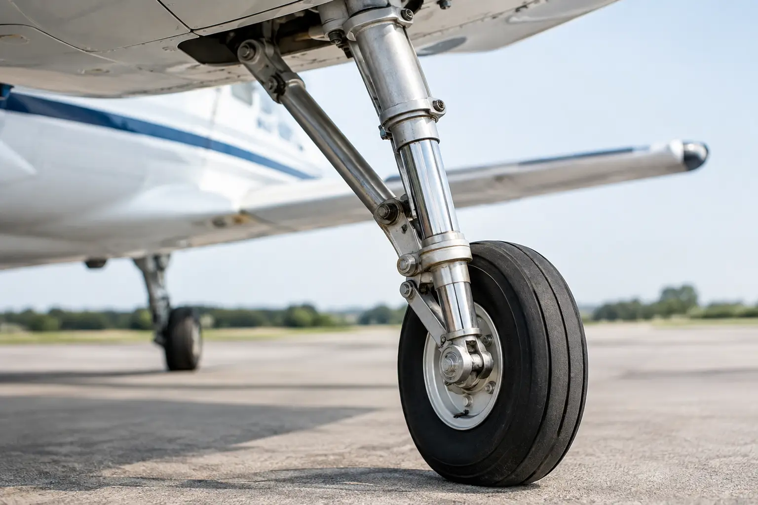 Aircraft Strut Example for Safe Gas Support
