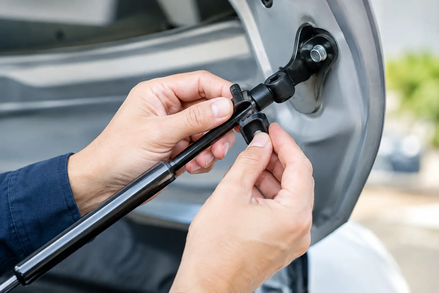 How to Install Gas Strut Safety Clips Correctly