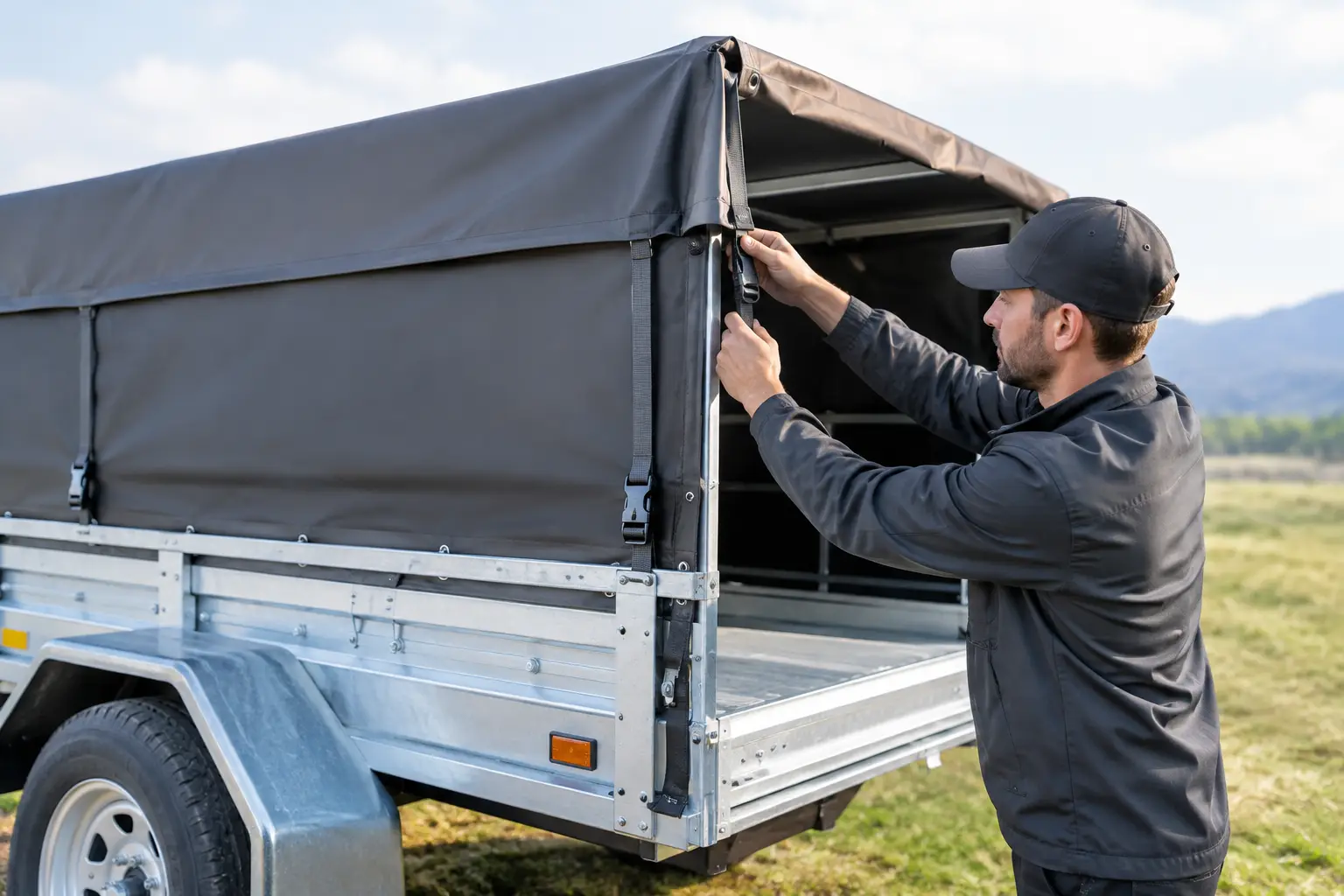 Trailer Canopy Support Guide for Safe Fitment